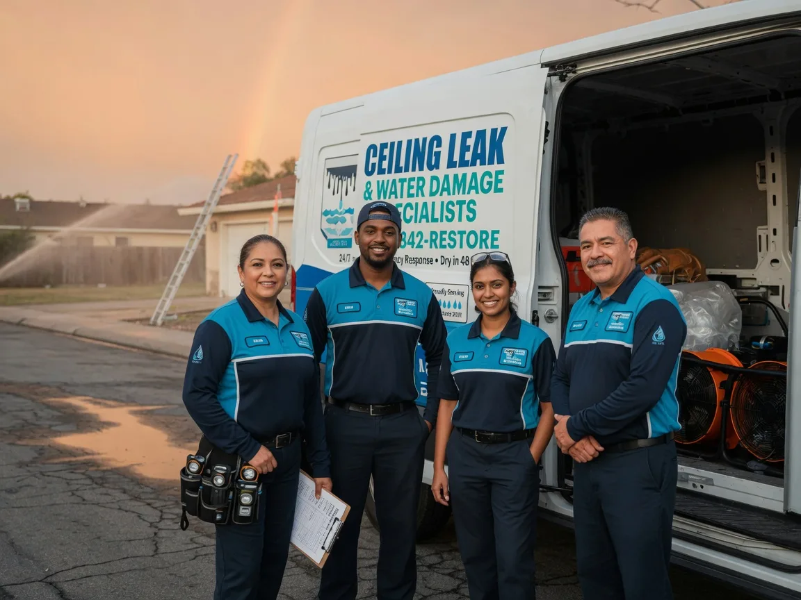 Ceiling Leak Cleanup company in Buna, TX