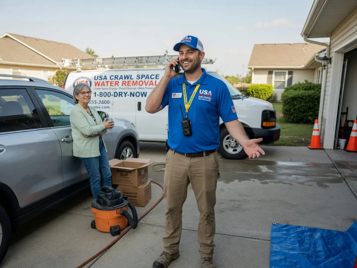 Crawl Space Water Removal Buna, TX FAQs